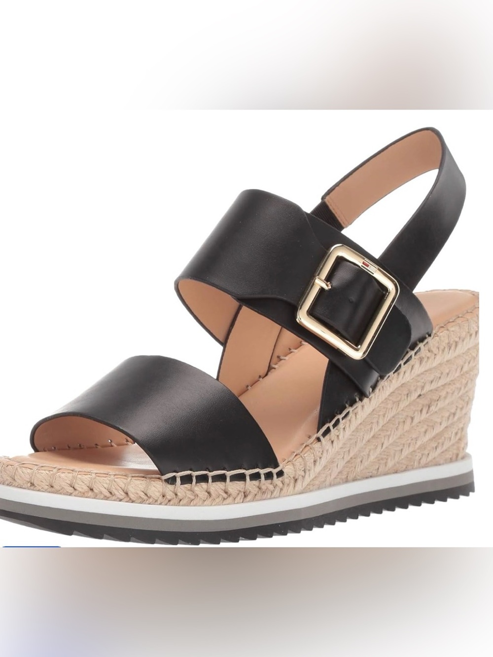 Tommy Hilfiger Women's Yazzi Espadrille Wedge Sandal black